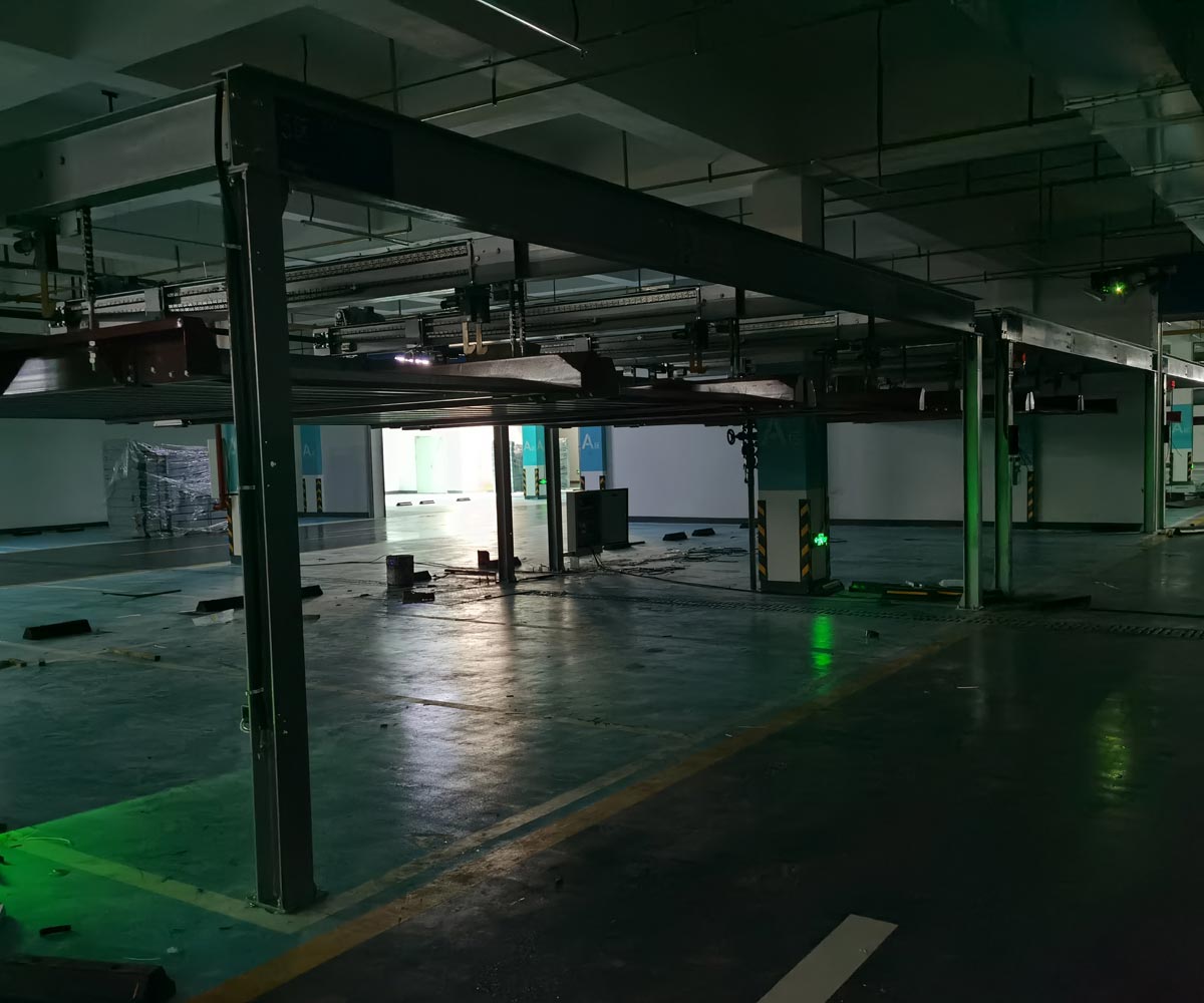 瑞丽两层升降式立体车位